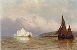 William Bradford Labrador Fishing Settlement painting
